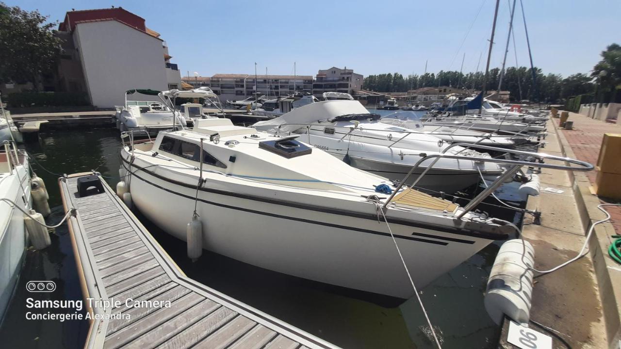 Nuit Insolite A Bord De L'Enata Un Voilier A Quai Sur La Marina De St Cyprien Saint-Cyprien  Εξωτερικό φωτογραφία