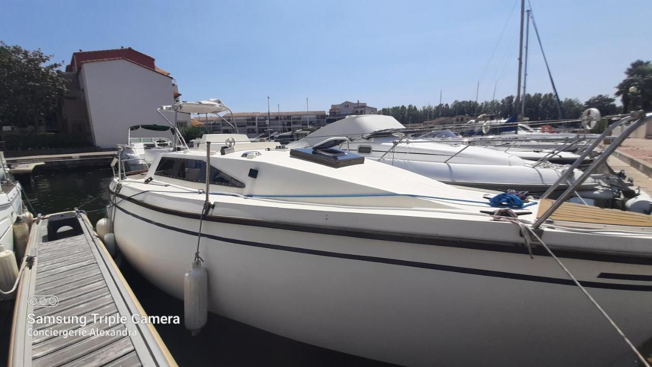 Nuit Insolite A Bord De L'Enata Un Voilier A Quai Sur La Marina De St Cyprien Saint-Cyprien  Εξωτερικό φωτογραφία